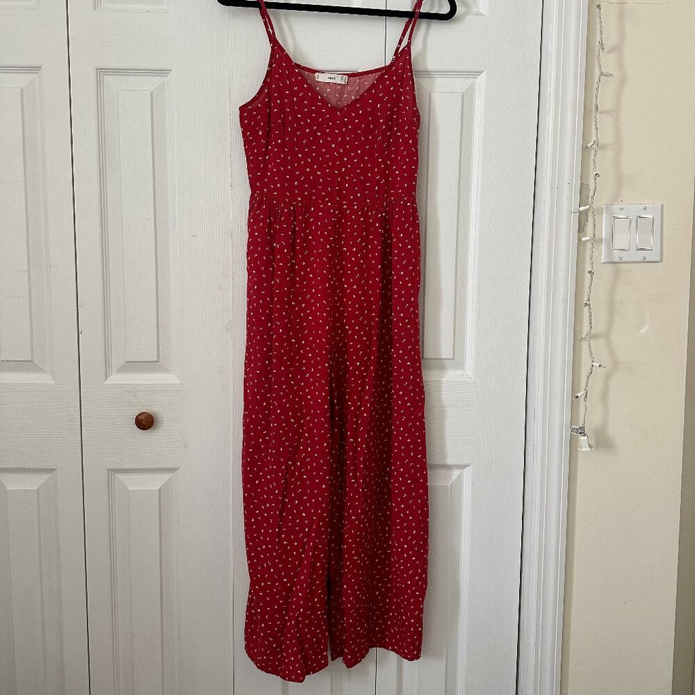 🔴MANGO🔴 LONG PRINTED JUMPSUIT SIZE XS